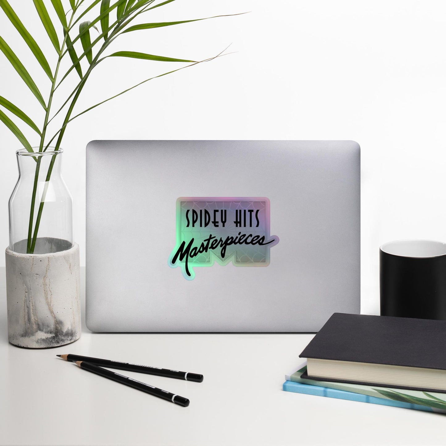 MASTERPIECES SILVER HOLO STICKERS