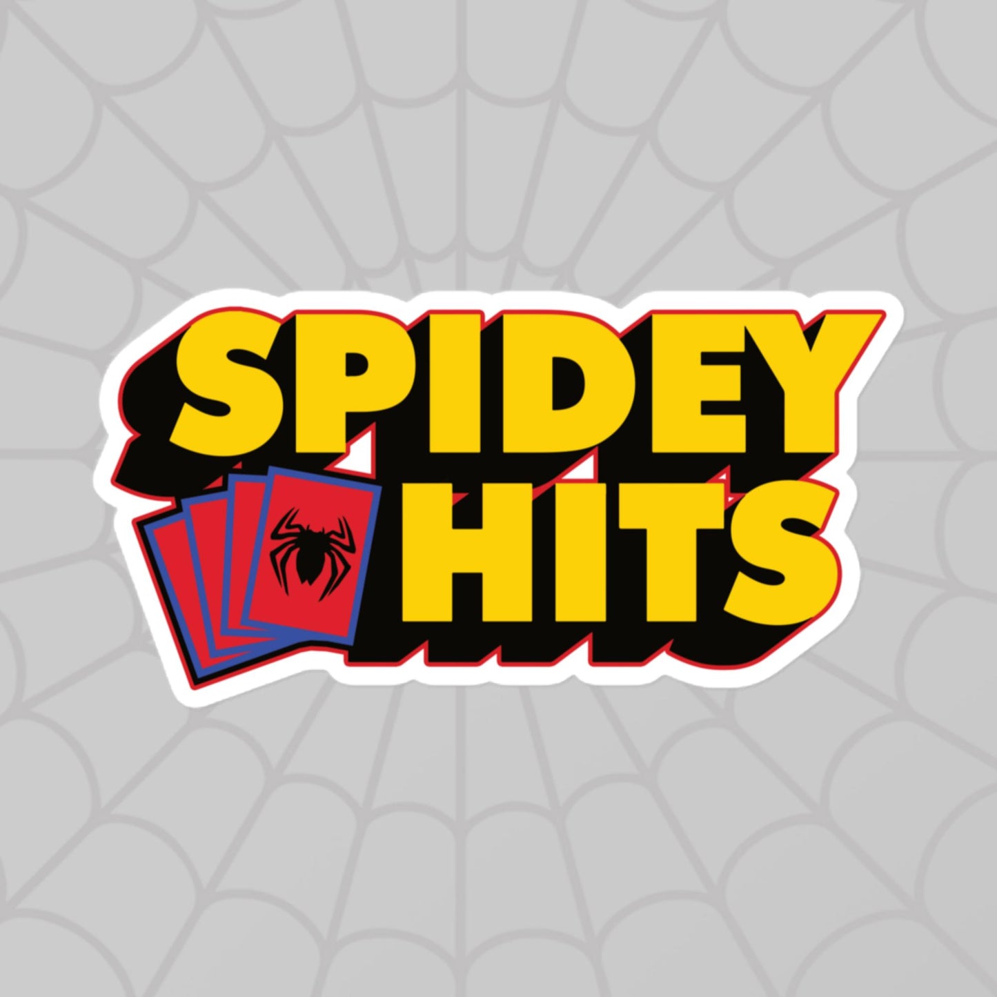 SPIDEY HITS STICKER