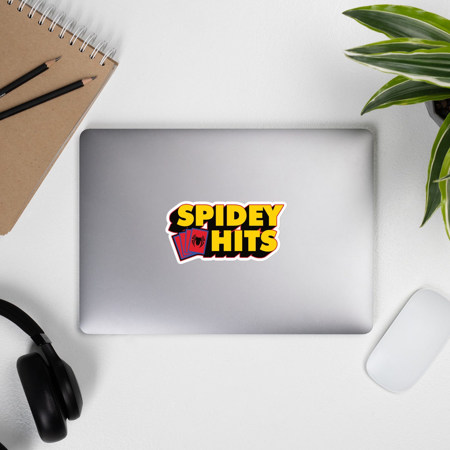 SPIDEY HITS STICKER